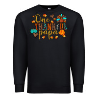 Black one thankful papa Premium Sweatshirt - JahusDesignShop