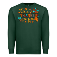 Sports Green one thankful papa Premium Sweatshirt - JahusDesignShop