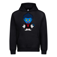Black nightcrawler chibi Urban Hoodie - artisFamous