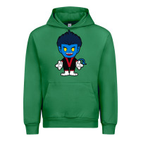 Emerald nightcrawler chibi Urban Hoodie - artisFamous