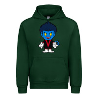 Forest Green nightcrawler chibi Urban Hoodie - artisFamous