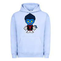 Pigment Grape Ice nightcrawler chibi Urban Hoodie - artisFamous