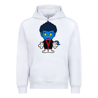White nightcrawler chibi Urban Hoodie - artisFamous