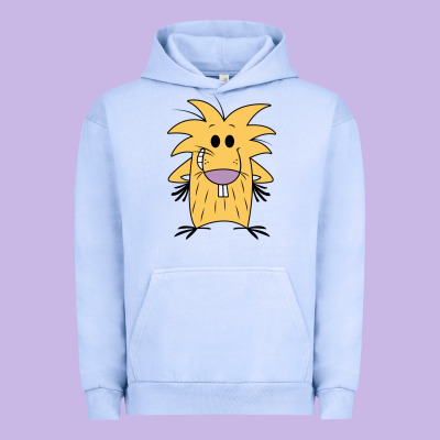 Norbet Angry Beaver Urban Hoodie Designed By Artisfamous