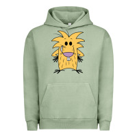 Pigment Oil Green norbet angry beaver Urban Hoodie - artisFamous