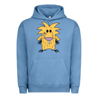 Pigment Pebble Blue norbet angry beaver Urban Hoodie - artisFamous