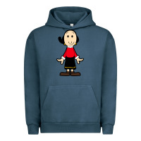 Pigment Midnight Navy olive oyl Urban Hoodie - artisFamous