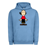 Pigment Pebble Blue olive oyl Urban Hoodie - artisFamous
