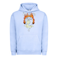 Pigment Grape Ice jim Urban Hoodie - artisFamous