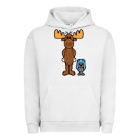 Pigment Lunar Rock rocky and bullwinkle Urban Hoodie - artisFamous