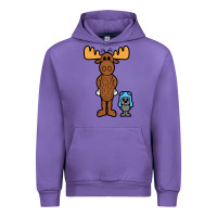 Tulip rocky and bullwinkle Urban Hoodie - artisFamous