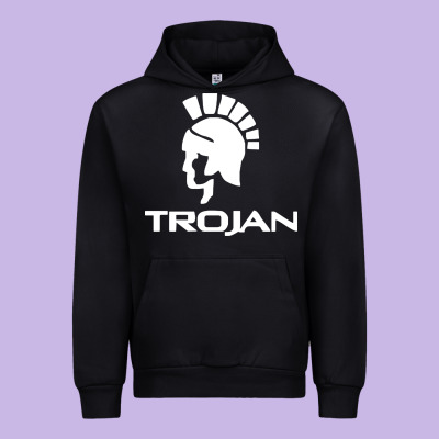 Trojan Condoms Champion Urban Hoodie Designed By Artisfamous