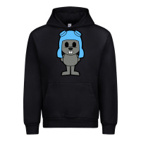 Black rocky the squirrel Urban Hoodie - artisFamous