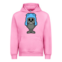 Fuchsia Pink rocky the squirrel Urban Hoodie - artisFamous