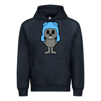 Navy rocky the squirrel Urban Hoodie - artisFamous