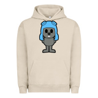 Pigment French Oak rocky the squirrel Urban Hoodie - artisFamous