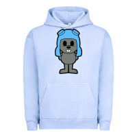 Pigment Grape Ice rocky the squirrel Urban Hoodie - artisFamous