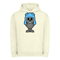 Pigment Pistachio rocky the squirrel Urban Hoodie - artisFamous