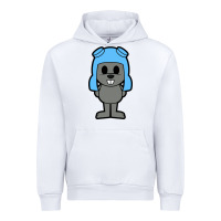 White rocky the squirrel Urban Hoodie - artisFamous