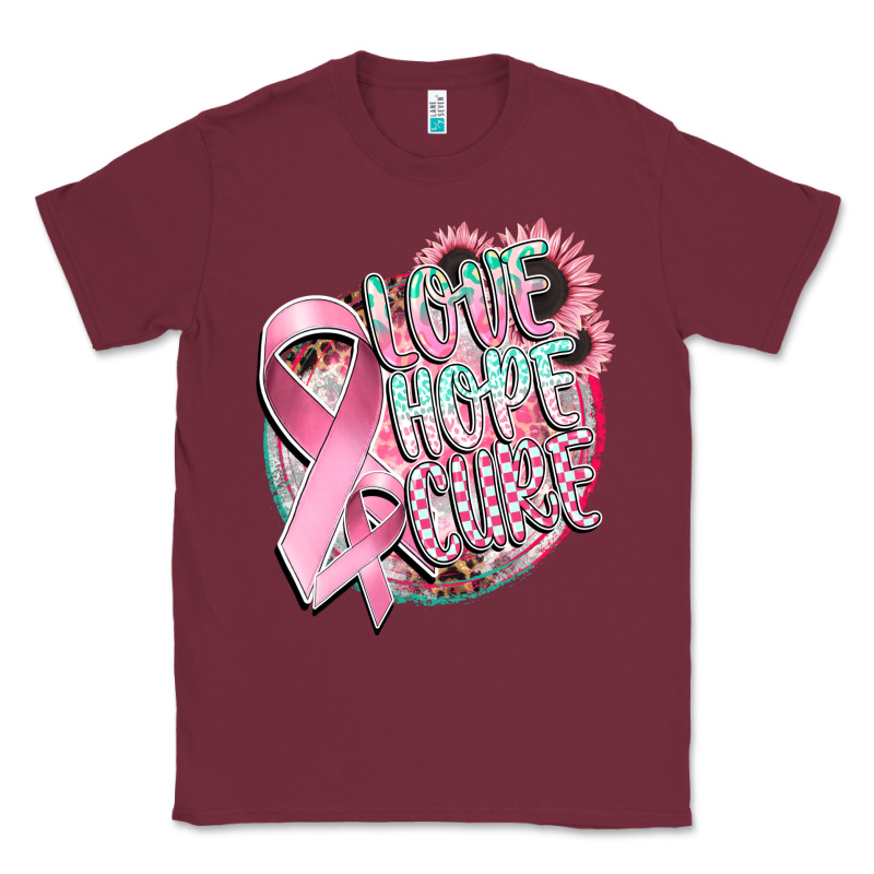 Love Hope Cure Classic Tee by CowGirlArtShop | Teevron