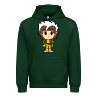 Forest Green rogue x men chibi Urban Hoodie - artisFamous