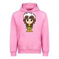 Fuchsia Pink rogue x men chibi Urban Hoodie - artisFamous