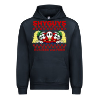Navy shy guys burger and fries Urban Hoodie - artisFamous