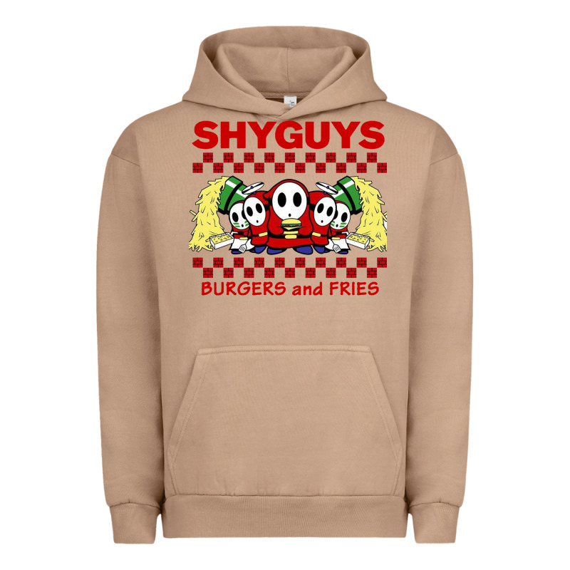 Shy Guys Burger And Fries Urban Hoodie by artisFamous | Teevron