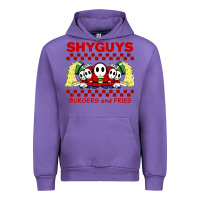 Tulip shy guys burger and fries Urban Hoodie - artisFamous