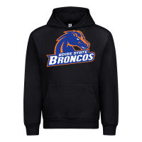 Black Boise Design Urban Hoodie - artisFamous
