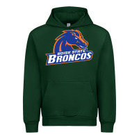 Forest Green Boise Design Urban Hoodie - artisFamous