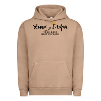 Pigment Burro Rest in Peace Young Dolph Urban Hoodie - artisFamous
