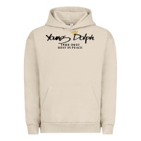 Pigment French Oak Rest in Peace Young Dolph Urban Hoodie - artisFamous