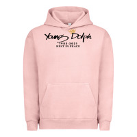 Pigment Salmon Rest in Peace Young Dolph Urban Hoodie - artisFamous