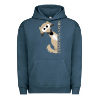 Pigment Midnight Navy silken windsprite classic Urban Hoodie - artisFamous