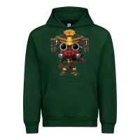 Forest Green Funko Pop Urban Hoodie - artisFamous