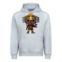 Heather Grey Funko Pop Urban Hoodie - artisFamous