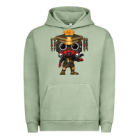 Pigment Oil Green Funko Pop Urban Hoodie - artisFamous