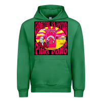 Emerald Best Pigeons Playing Ping Pong Music Urban Hoodie - artisFamous