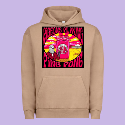 Best Pigeons Playing Ping Pong Music Urban Hoodie Designed By Artisfamous
