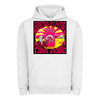 Pigment Lunar Rock Best Pigeons Playing Ping Pong Music Urban Hoodie - artisFamous