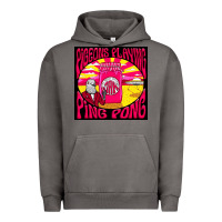Pigment Tornado Best Pigeons Playing Ping Pong Music Urban Hoodie - artisFamous