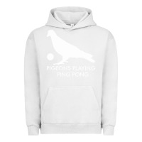 Pigment Lunar Rock Best Pigeons Playing Ping Pong Music Urban Hoodie - artisFamous