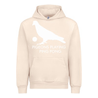 Sandshell Best Pigeons Playing Ping Pong Music Urban Hoodie - artisFamous