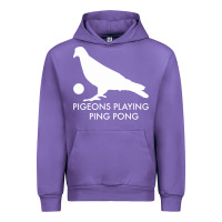 Tulip Best Pigeons Playing Ping Pong Music Urban Hoodie - artisFamous