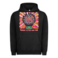 Pigment Black Best Pigeons Playing Ping Pong Music Urban Hoodie - artisFamous