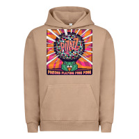 Pigment Burro Best Pigeons Playing Ping Pong Music Urban Hoodie - artisFamous