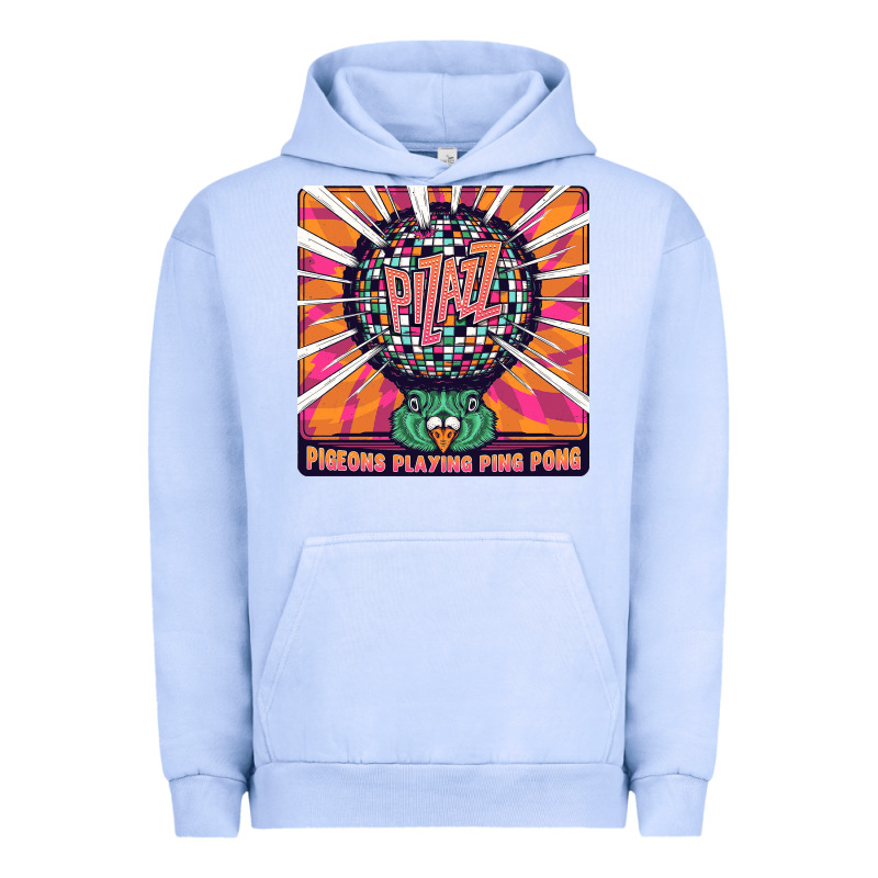 Best Pigeons Playing Ping Pong Music Urban Hoodie by artisFamous | Teevron
