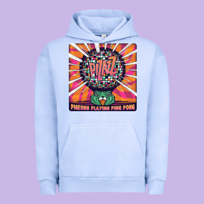 Best Pigeons Playing Ping Pong Music Urban Hoodie Designed By Artisfamous