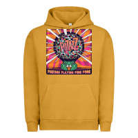 Pigment Peanut Butter Best Pigeons Playing Ping Pong Music Urban Hoodie - artisFamous